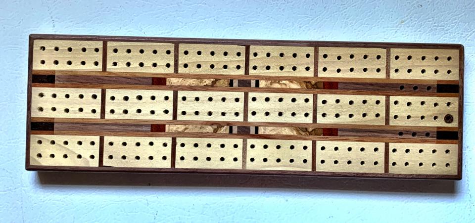 Cribbage board lively fine furniture
